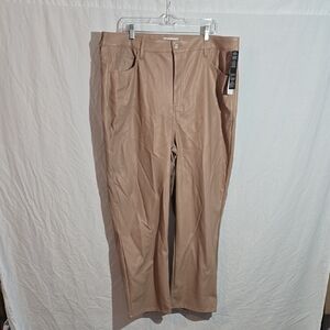 And Now This Faux Leather Pants